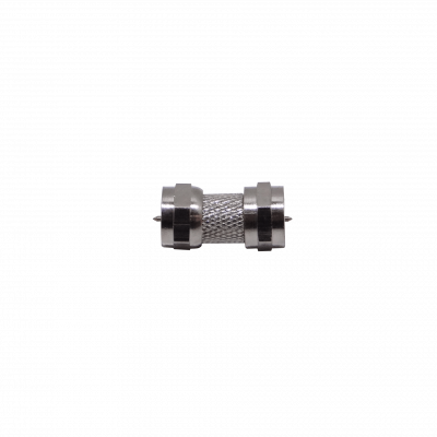 FMFM Unión coaxial F Macho a F Macho Acoplador Hembra-Hembra para TV Conector Macho-Macho