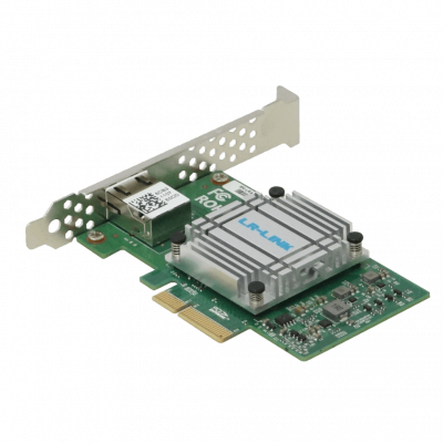 PCIE-10G LRLINK 1-10G-RJ45 PCIe-x4 Adaptador de Red para Servidor 10gbps LREC6880BT AQC107