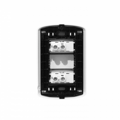 1200BN BTICINO Modus Interruptor-doble-10A Unipolar-915 con/Marco/Tapa Blanca Ensamblado