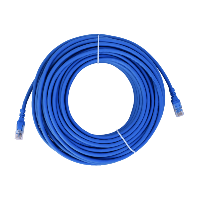 C6AA-200. Cable de conexión multifilar moldeado LINKMADE de 20 metros Cat6a U/FTP Azul LSZH
