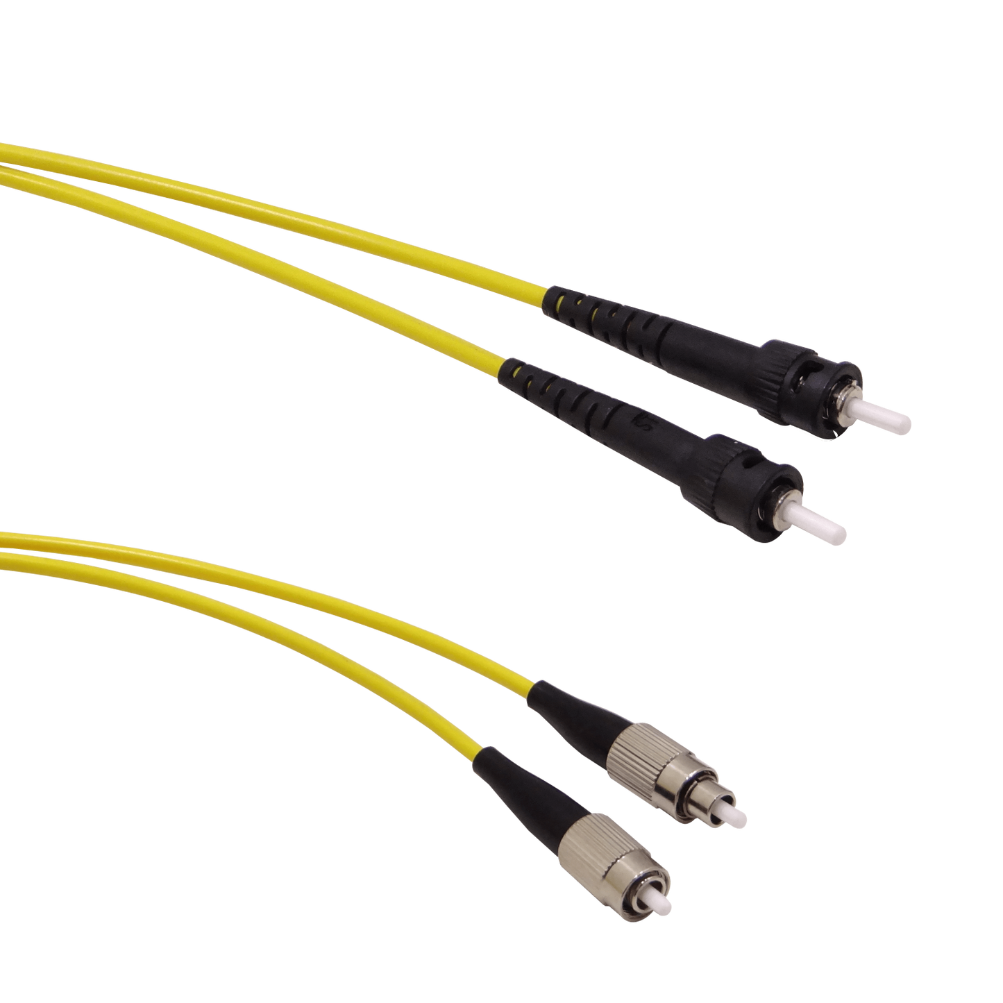 JFSTF20 Cable de fibra óptica dúplex monomodo SM ST-FC de 20 metros, diámetro 3.0 mm, 9/125 µm, cubierta LSZH
