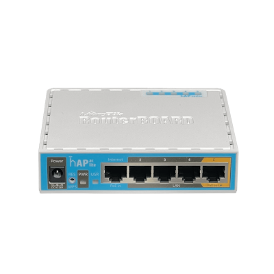 HAP-AC-LITE MIKROTIK 5-100 AC750 2,4GHz/5GHz USB L4 PoE-in-out RB952Ui-5ac2nD