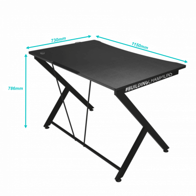 MESA-G DOMINUM Tabla Abatible 73x115cm-madera-16mm Alto/79cm Estructura-Acero