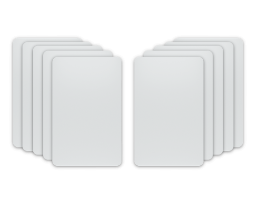 UA-CARD10-W UI Blanco 10-unidades NFC 13,56MHz Tarjeta de Cercanía AES-128 Unifi-Acces