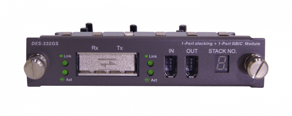 DES-332GS D-LINK MÓDULO PARA APILAMIENTO DE CONMUTADOR