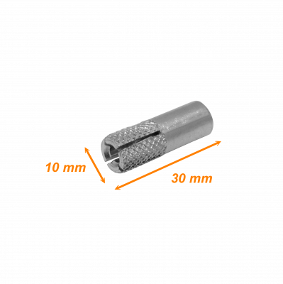 ANCLAJE-M8 Hilo interior M8 Tarugo de Anclaje para Concreto 10x30mm