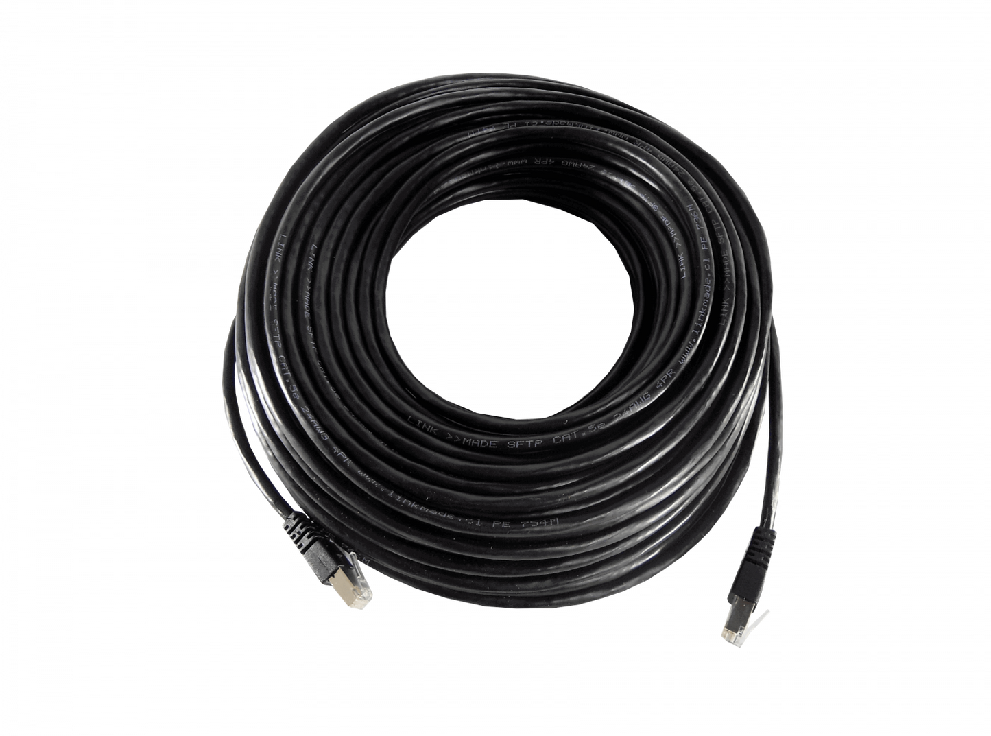 CPXN-350 LINKMADE EXTERIOR 35-METROS MULTIHILO SF/UTP NEGRO CAT5E Cable-de-Red Intemperie