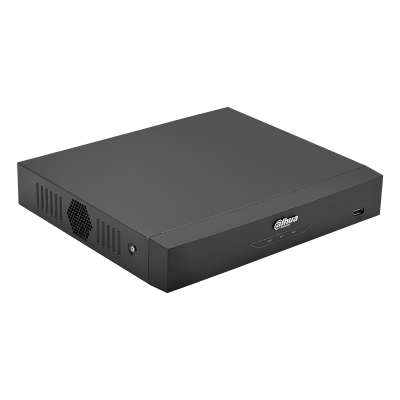 5116-IP Videograbador IP DAHUA de 16 canales 5MP con salidas HDMI y VGA, 2 puertos USB, 2 conectores RCA-H, 1 puerto SATA para disco de hasta 16TB, serie WizSense XVR5116