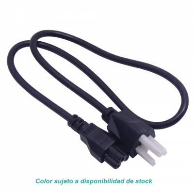 CAMT Clavija Americana-Macho a Toma Trébol-Hembra Cable de Alimentación 60cm USA EEUU