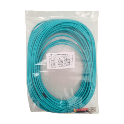 JF3LL25 25mt LC-LC OM3 MultiModo MM Duplex Jumper Fibra 3.0mm 50/125um LSZH