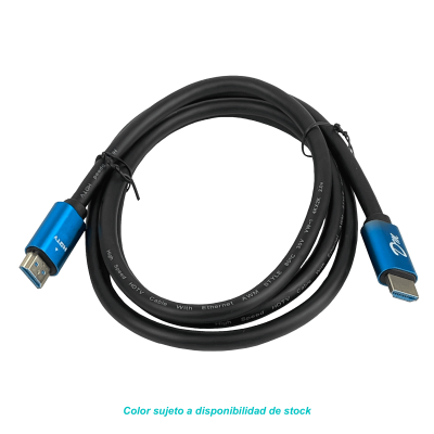 HDMI-02K 1,5mt 4K 2160p HDMI-M HDMI-M Cable Negro v2.0 60Hz 150cm