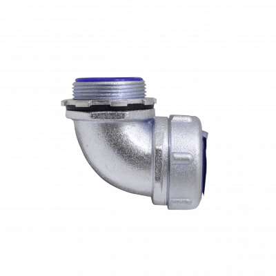 M15-SAC Codo Metálico Prensaestopas de 1-1/2 Pulgadas para Tubería Flexible Aislante IP65