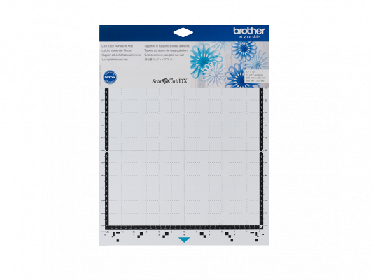 CADXMATLOW12 BROTHER Alfombrilla 305x305mm de Baja Adherencia Base/Soporte para Plotter de Corte ScanNCut DX
