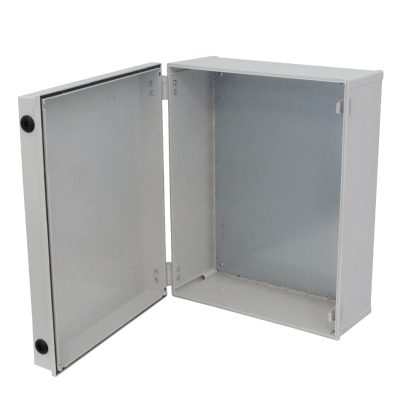 KG-4050 400x500x200mm Tablero Estanco Gris Plastico IP66 RoHS c/Placa