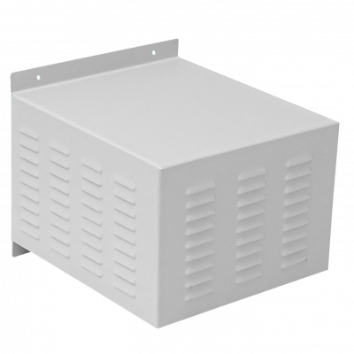 GAB30W Caja 23x17x26cm Metálica Para Alarma Sonora 30W Ranurado Antimanipulación