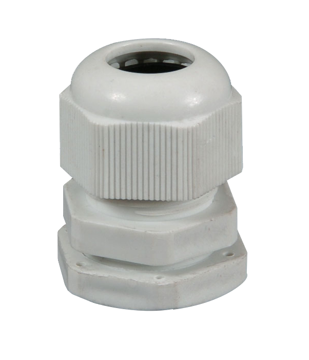 PG-13 6-12mm Pasacables Roscado PG13.5 PVC con Tapa Contra Accidentes