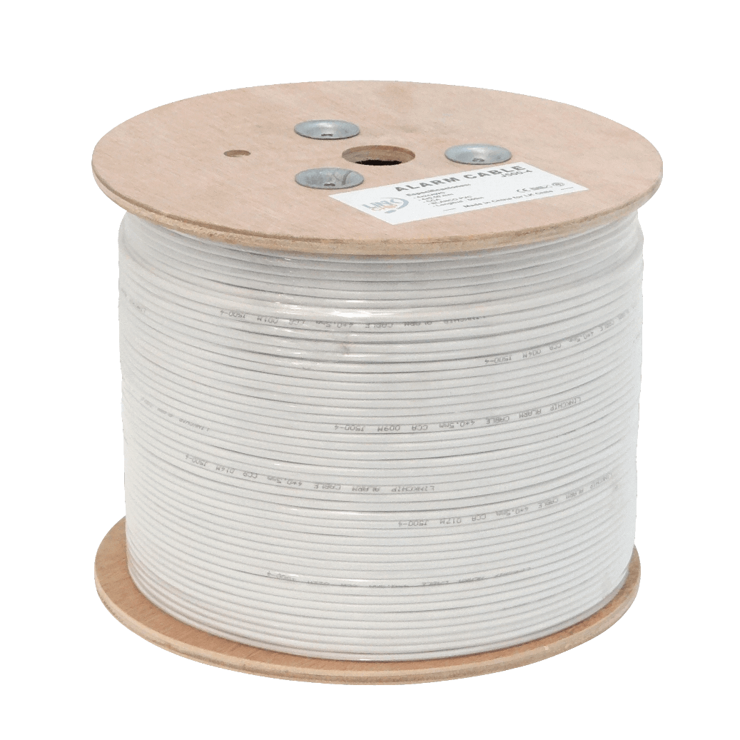 J500-4 500 metros 4C Conductor 24AWG Telefónico 2-Pares Circular Aleación CCA 4x0,5mm