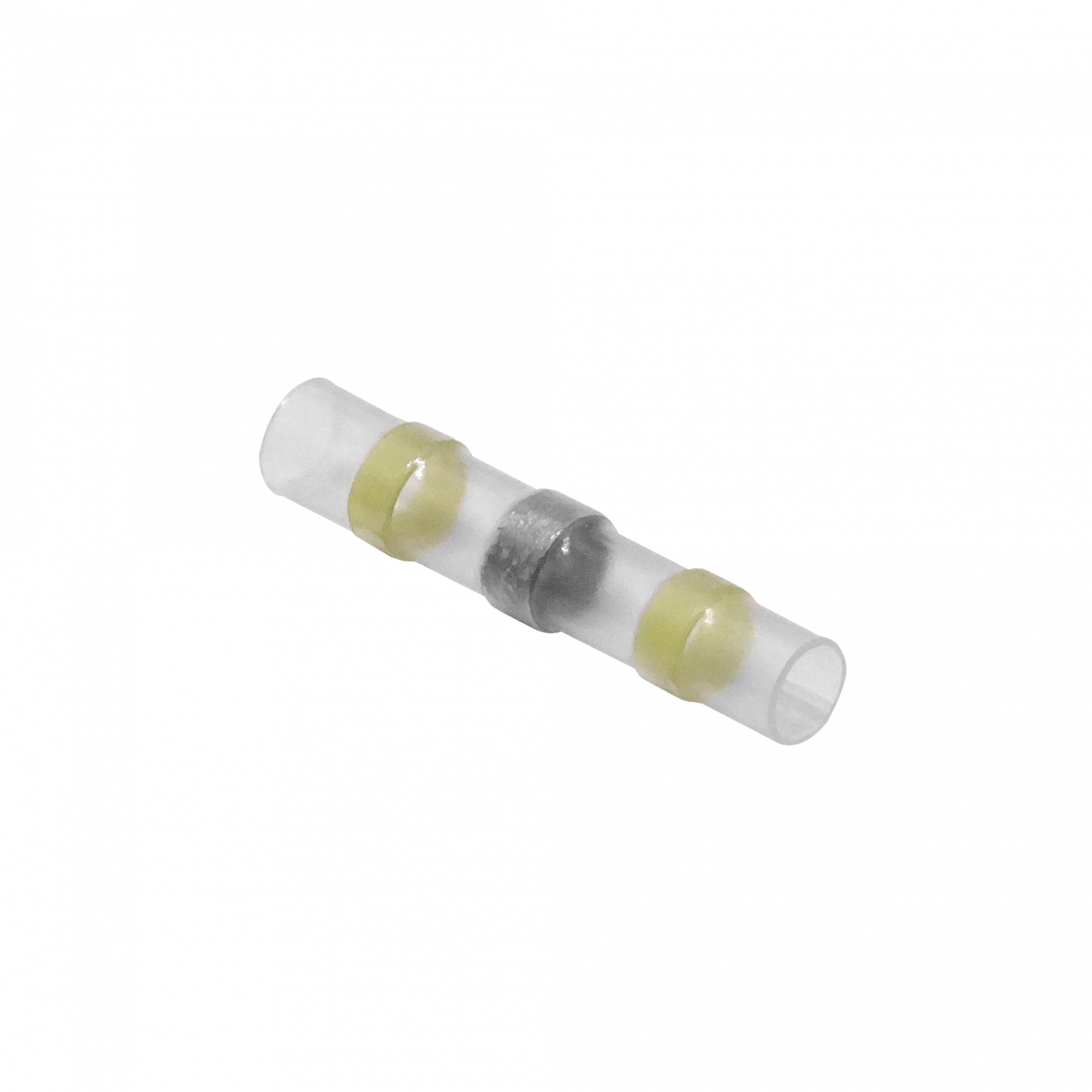 CONS-60M Conector Soldable Termocontraíble IP68 Amarillo para Cable 4-6mm2 12-10AWG de 40x6,0mm