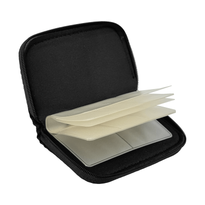 SD-HOLDER Funda con/Cremallera Almacenamiento 18 Tarjetas SD Resguardo