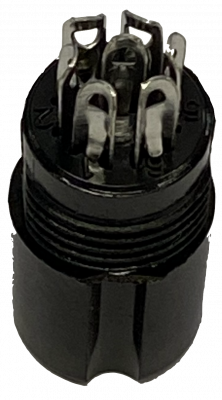 GX12HV-7 7-pin Hembra Volante Conector GX12 DiametroIN-9,3mm Soldable Aviacion