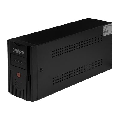 UPS-17 DAHUA Sistema de Alimentación Ininterrumpida Interactivo 600VA/360W, 2 tomas universales, batería 1x7AH, regulación AVR, modelo PFM350-360A