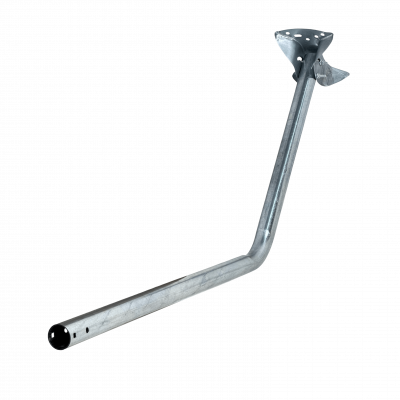 BAM-120 LINKMADE Soporte abatible galvanizado de 120 cm para instalación en pared exterior