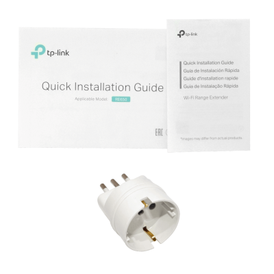 RE650 TP-LINK Amplificador de señal Schuko AC2600 doble banda 5GHz/2,4GHz, velocidad 1733/800Mbps, puerto 1-1000, 4 antenas