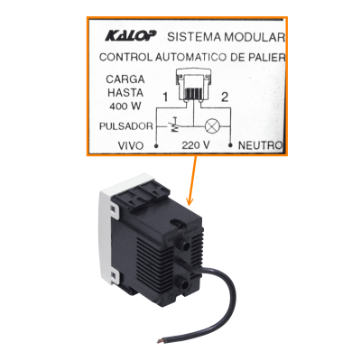 KEP-TEM KALOP Controlador Temporizado 400W 220VAC para Automatización de Cojinete