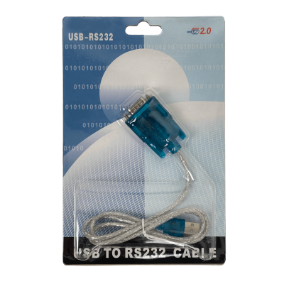 USB-RS232 USB a Serial DB9-Macho RS232 Cable 0,6mt 65cm