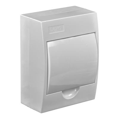 CADIN-06 LEXO Caja de Superficie LSZH 6 Módulos Carril DIN IP41 IK08 5399106
