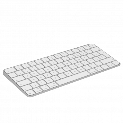TECLA-CHI APPLE s/Numerico s/Huella Teclado Bluetooth Recargable Spanish
