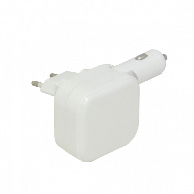 F5-2UH 5V 2,1A 2-USB-AH Alimentador 2-entradas 100-240V 12/24V-Auto necesita-cables