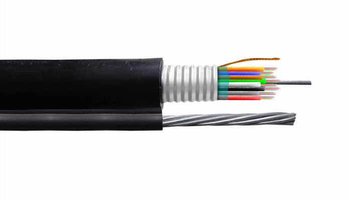 CFS848 SM 48-Hilo-G652D Microtubo 1-metro Ocho Exterior Soporte7x1,5mm