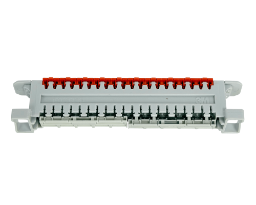 2810A 3M Regleta IDC Telefonica 10-Pares 26-22AWG 0,4-0,6mm req-Base Cat5e