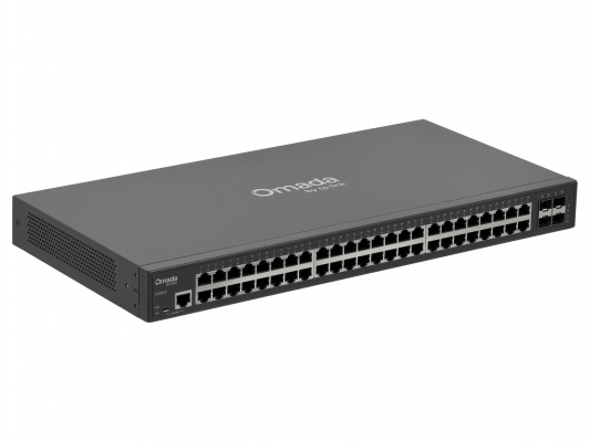 TL-SG3452. TP-LINK 48-1000 4-SFP Console-RS232/USB Switch Admin Rack Omada
