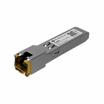 S-RJ01 MIKROTIK SFP-COBRE MÓDULO 1-1000 10/100/1000-RJ45