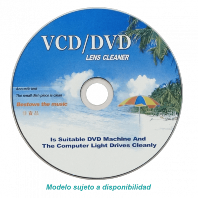 ML-605 Limpia Lente para Lector Grabador CD/DVD/Blu-Ray Lens-Cleaner