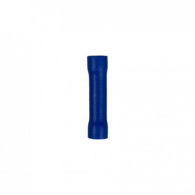 CON-2525 BV2.0 1,5-2,5mm2 50-un Terminal Empalme Azul Aislado PVC Longitud-25mm 16-14AWG