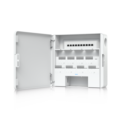 EAH-8 UBIQUITI Controladora 8-Puertas Sensores Botones 10-1000 opción-Batería 240V