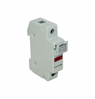 FUSE-B3 Portafusible Cilíndrico 1x32A 10x38mm2 E91/32 660V para Montaje en Carril DIN