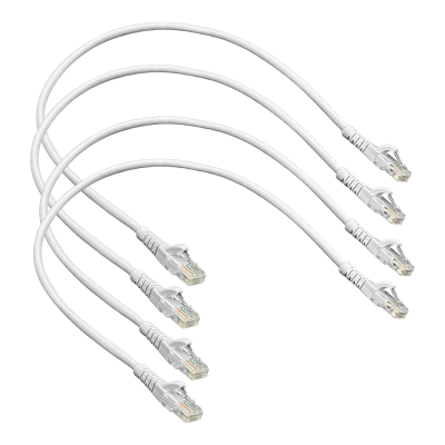 CPG-05-4 LINKMADE 4UN 50CM CAT5E GRIS LSZH LATIGUILLO DE RED MOLDEADO MULTIFILAR