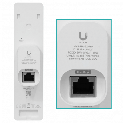 UA-G2-PRO UBIQUITI Blanco IP55 Videoportero+CCTV 1-1000-af lector tarjetaNFC UniFi-Access