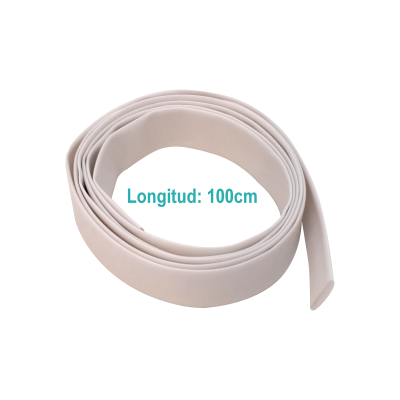 TB10 10mm 1mt LMR195 Blanco Termo Contractil Termoretractil PE