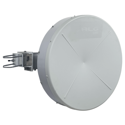 UHP-34 ALGCOM ISO+RAD 11GHz 0,6m 34dBi 10,0-11,7GHz 3º 2x2 2-N-H Emisor Direccional