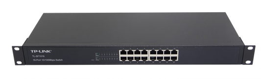 TL-SF1016 TP-LINK 16-100 Conmutador no-Administrable Rack 10/100