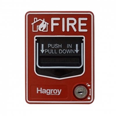 DSW-P HAGROY Pulsador-NA Manual doble accin Roja Incendio Fuego Fire HG-EMM