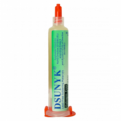 SOLDER-FLUX Pasta Flux en Jeringa 10ml para Estañar y Soldar NC-559-ASM