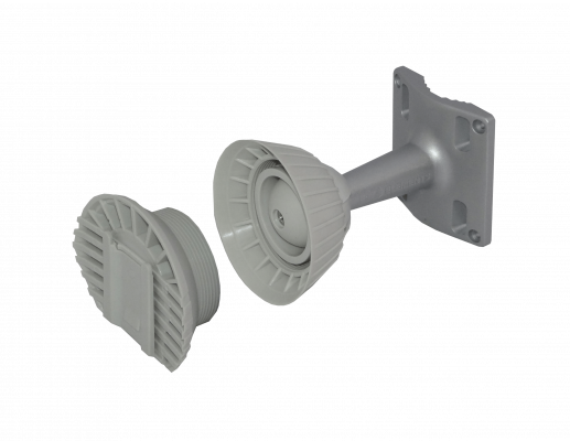 NB-EPMP. RFEL Soporte de Montaje ePMP en tres ejes orientable compatible con Cambium Integrated Radio NanoBracket