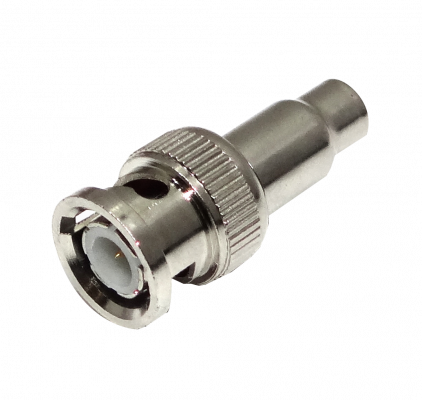 BAC027 10 unidades BNC-Macho para Crimpar 75OHM Conector Coaxial para cable RG59