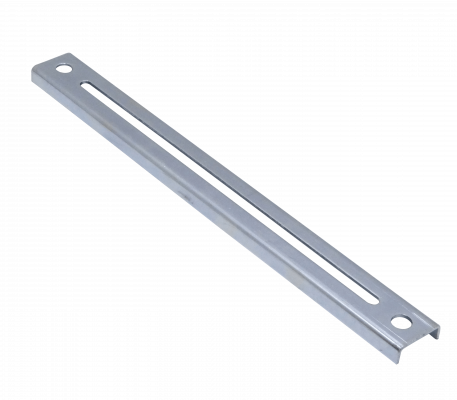 CCA-40A 40cm 2-Piezas Perfil Metálico Ranurado en Barra Soporte para CC-240 400x40x14mm